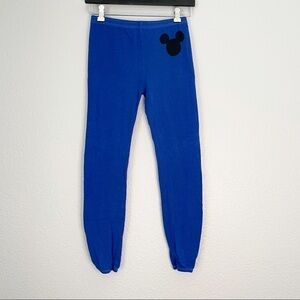 MONROW Girls Disney Mickey Blue Soft Sweatpants 12